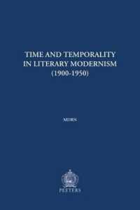 Time and Temporality in Literary Modernism (1900-1950)