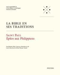 Saint Paul, Épître aux Philippiens (La Bible en ses Traditions)