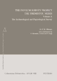 The Fayoum Survey Project: The Themistou Meris. Volume a : The Archaeological and Papyrological Survey (Collectanea Hellenistica)