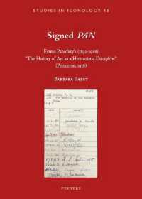 Signed 'PAN' : Erwin Panofsky's (1892-1968) 'The History of Art as a Humanistic Discipline' (Princeton, 1938) (Studies in Iconology)