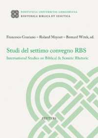 Studi del settimo convegno RBS : International Studies on Biblical & Semitic Rhetoric (Rhetorica Biblica et Semitica)