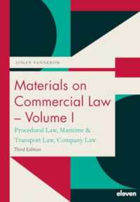 Materials on Commercial Law - Volume I : Procedural Law, Maritime & Transport Law, Company Law （3RD）