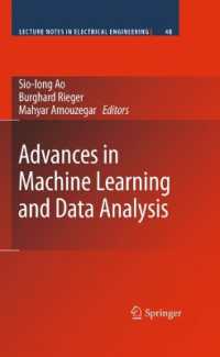 Advances in Machine Learning and Data Analysis (Lecture Notes in Electrical Engineering) 〈Vol. 48〉
