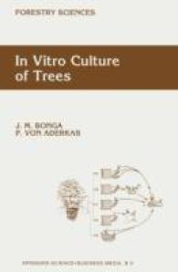 In Vitro Culture of Trees (Forestry Sciences)