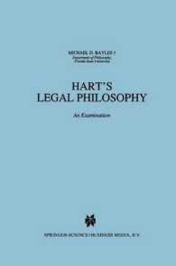 Hart's Legal Philosophy : An Examination (Law and Philosophy Library)