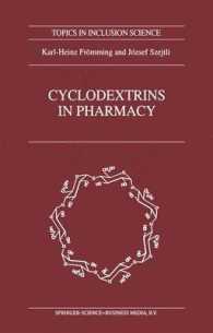 Cyclodextrins in Pharmacy (Topics in Inclusion Science)