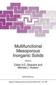 Multifunctional Mesoporous Inorganic Solids (NATO Science Series C)