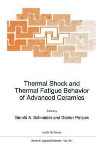 Thermal Shock and Thermal Fatigue Behavior of Advanced Ceramics (NATO Science Series E)