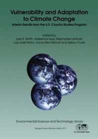 Vulnerability and Adaptation to Climate Change : Interim Results from the U.s. Country Studies Program (Environmental Science and Technology Library)