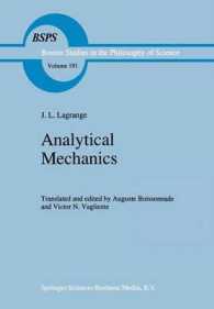 Analytical Mechanics (Boston Studies in the Philosophy of Science)