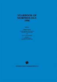 Yearbook of Morphology 1996 (Yearbook of Morphology)
