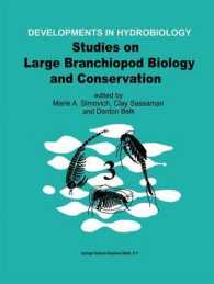 Studies on Large Branchiopod Biology and Conservation (Developments in Hydrobiology)