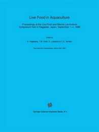 Live Food in Aquaculture (Developments in Hydrobiology)