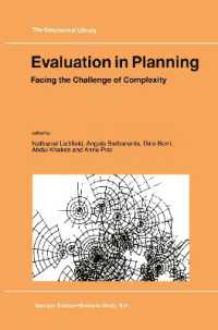 Evaluation in Planning : Facing the Challenge of Complexity (Geojournal Library)
