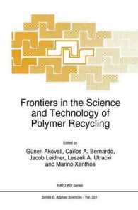 Frontiers in the Science and Technology of Polymer Recycling (NATO Science Series E)