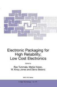 Electronic Packaging for High Reliability, Low Cost Electronics (NATO Science Partnership Sub-series: 3)