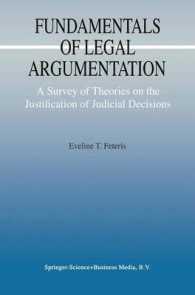 Fundamentals of Legal Argumentation : A Survey of Theories on the Justification of Judicial Decisions (Argumentation Library)