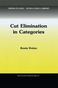Cut Elimination in Categories (Trends in Logic)