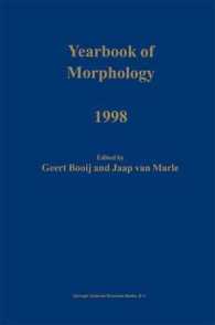 Yearbook of Morphology 1998 (Yearbook of Morphology)