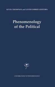 Phenomenology of the Political (Contributions to Phenomenology)