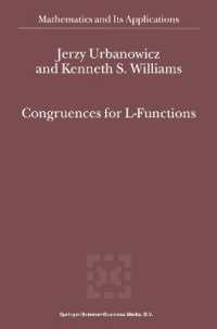 Congruences for L-functions (Mathematics and Its Applications)