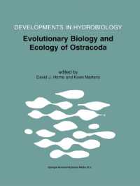 Evolutionary Biology and Ecology of Ostracoda (Developments in Hydrobiology)