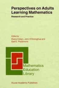Perspectives on Adults Learning Mathematics : Research and Practice (Mathematics Education Library)