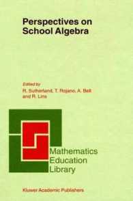 Perspectives on School Algebra (Mathematics Education Library)