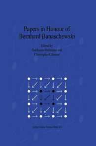 Papers in Honour of Bernhard Banaschewski