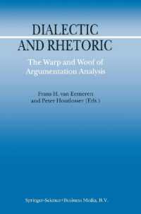 Dialectic and Rhetoric : The Warp and Woof of Argumentation Analysis (Argumentation Library)