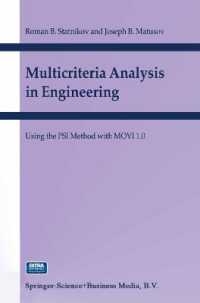 Multicriteria Analysis in Engineering : Using the Psi Method with M. O. V. I. 1.0