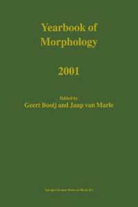 Yearbook of Morphology 2001