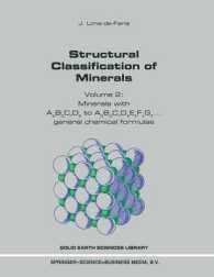 Structural Classification of Minerals : \minerals with Apbqcrds to Apbqcrdsexfygz General Chemical Formulas (Solid Earth Sciences Library) 〈2〉