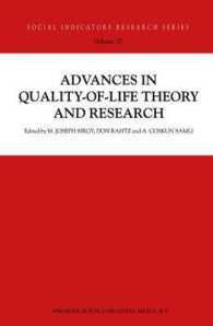 Advances in Quality-of-life Theory and Research (Social Indicators Research Series)