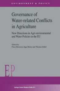 Governance of Water-related Conflicts in Agriculture : New Directions in Agri-environmental and Water Policies in the E. U. (Environment & Policy)