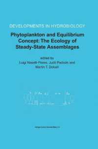 Phytoplankton and Equilibrium Concept : The Ecology of Steady-state Assemblages (Developments in Hydrobiology)