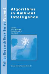 Algorithms in Ambient Intelligence (Philips Research Book Series)