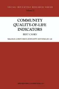 Community Quality-of-life Indicators : Best Cases (Social Indicators Research Series)