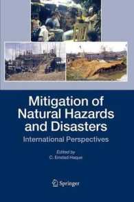 Mitigation of Natural Hazards and Disasters : International Perspectives