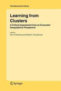Learning from Clusters : A Critical Assessment from an Economic-geographical Perspective (Geojournal Library)