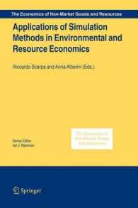 Applications of Simulation Methods in Environmental and Resource Economics (The Economics of Non-market Goods and Resources)