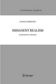 Immanent Realism : An Introduction to Brentano (Synthese Library)