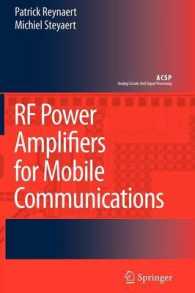 R. F. Power Amplifiers for Mobile Communications (Analog Circuits and Signal Processing)