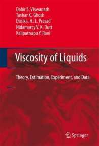 Viscosity of Liquids : Theory, Estimation, Experiment, and Data