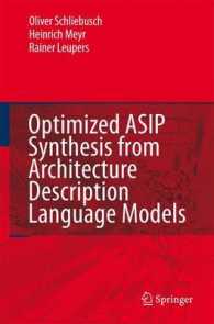 Optimized Asip Synthesis from Architecture Description Language Models