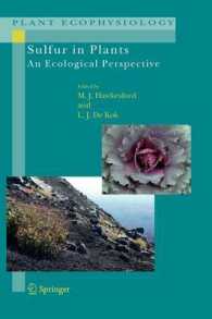 Sulfur in Plants : An Ecological Perspective (Plant Ecophysiology)