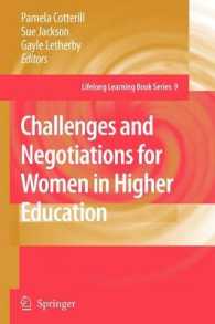 Challenges and Negotiations for Women in Higher Education (Lifelong Learning Book Series)