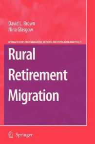 Rural Retirement Migration (The Springer Series on Demographic Methods and Population Analysis)