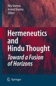 Hermeneutics and Hindu Thought : Toward a Fusion of Horizons