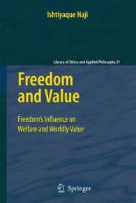 Freedom and Value : Freedoms Influence on Welfare and Worldly Value